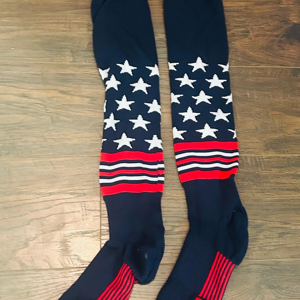 Stance Navy Star and Stripe Athletic Socks